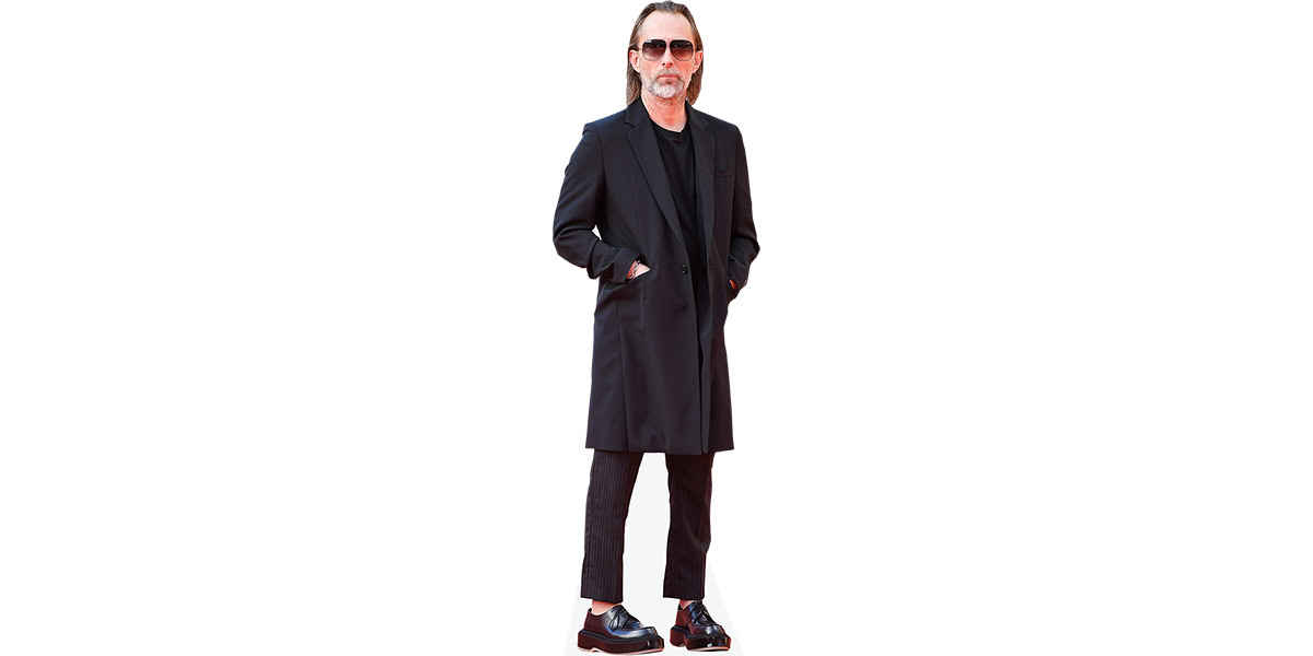 Thom Yorke (Black Outfit) Cardboard Cutout -